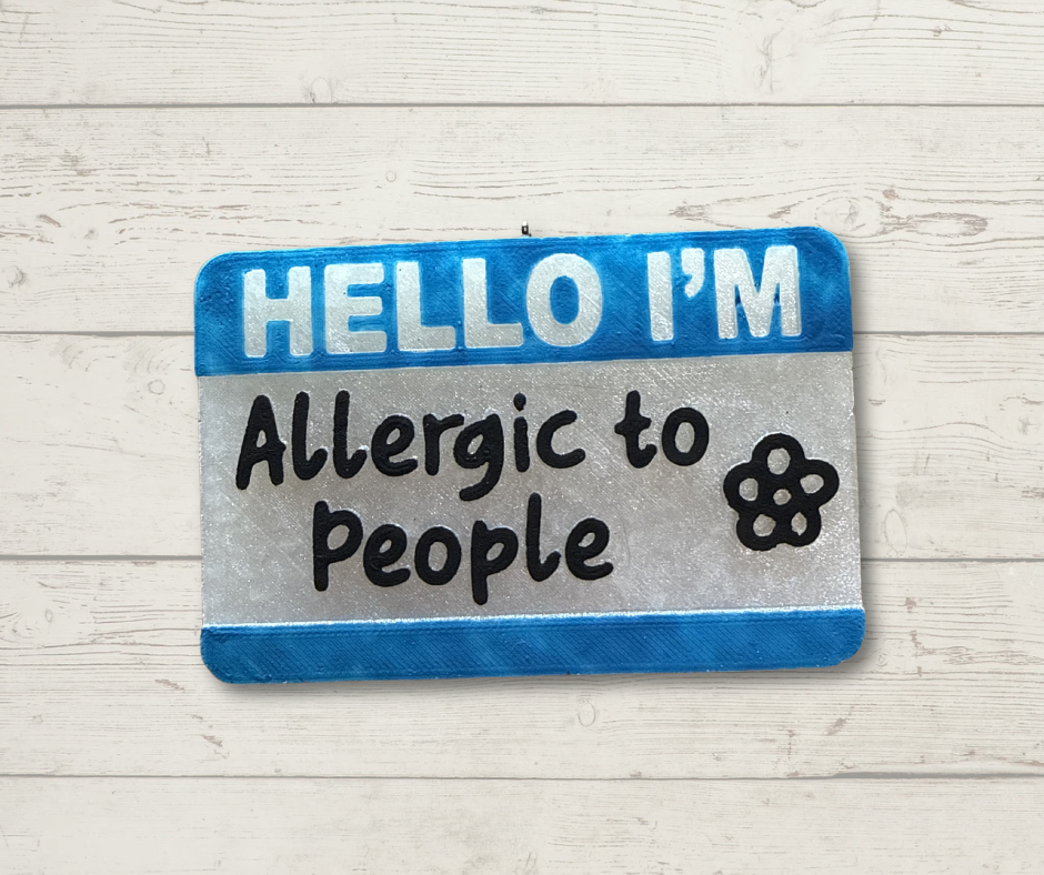 Allergic to People