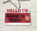 Allergic to People