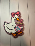 Goose with Drink