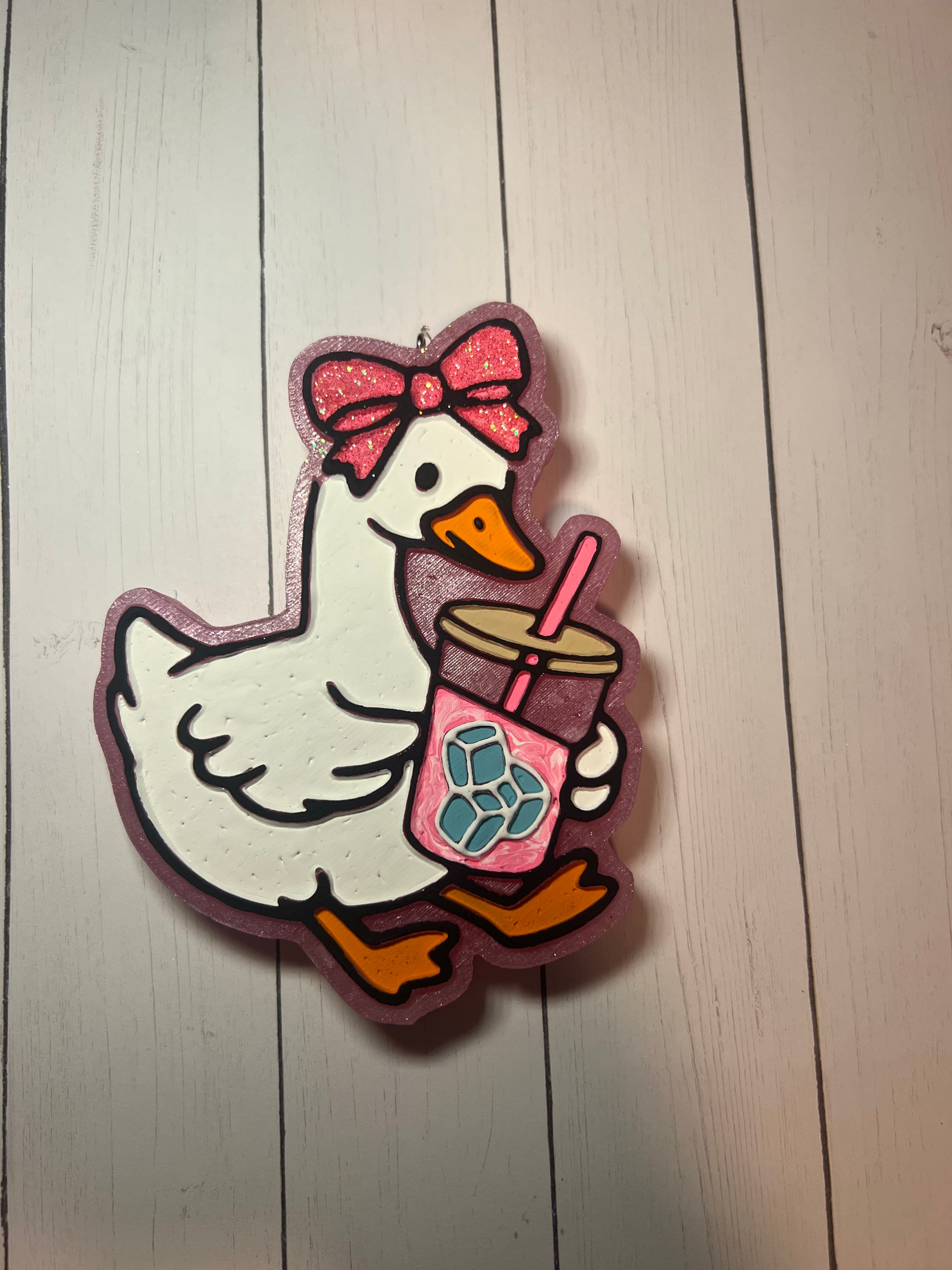Goose with Drink
